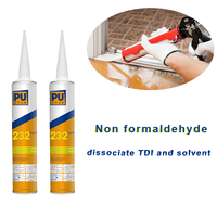 Scellant pour joints en polyuréthane PU inodore gris noir blanc 310 ml pour la construction