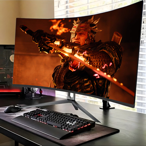 Moniteur de jeu incurvé ultra-large Rebekah Factory 34 pouces 4K 21:9 144Hz HDR VA FreeSync avec support réglable - Product Image 2