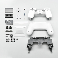 JDM 050 055 JDS-050 JDS-055 Avant et Arrière Logement Shell Couverture de Cas de Remplacement Pour 4 PS4 Pro Slim Contrôleur