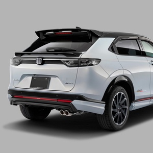 Welta Sports Aileron arrière de toit, Diffuseur, Accessoires extérieurs de mise à niveau en ABS pour HRV VEZEL XRV 2021-2025, Fixation par boulons sur attelage de remorquage - Product Image 4
