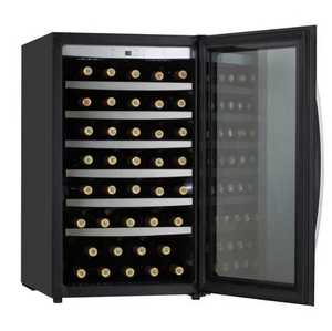 Винный шкаф JG32B с одной зоной, французской дверью, автоматическим контролем температуры, из нержавеющей стали - Product Image 1