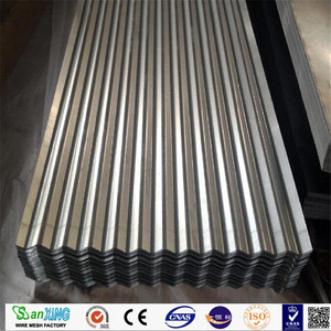 Tôle ondulée sur mesure, tôle galvanisée 0,8m x 3,6m - Product Image 1