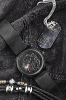 Montres de luxe pour homme Eyki, montres de luxe étanches, montre à quartz en acier inoxydable