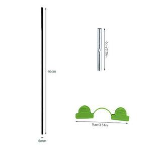 Malla Arqueada Anti-Insectos para Plantas, Flores y Protección de Animales, Varillas de Fibra Recubiertas de Plástico para Uso en Jardín - Product Image 3