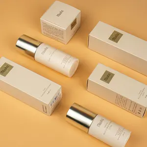 Scatola di imballaggio personalizzata per la cura della pelle scatole di carta cosmetica per l'imballaggio di prodotti cosmetici
