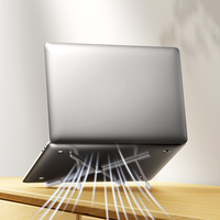 Support pliable pour ordinateur portable X, réglable et portable, en alliage d'aluminium, pour ordinateurs portables de 13 à 17 pouces, idéal pour le travail quotidien au bureau