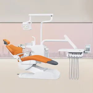 Fabricante médico Equipo de odontología Diseño perfecto Unidad de silla dental clásica de alta calidad Equipo médico