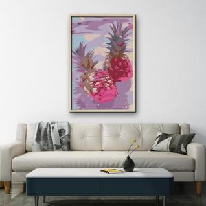 HJ Painting Customs DIY Umweltfreundliches Blumen- und Früchte-Acrylmalerei-Set nach Zahlen ohne Rahmen für Bastelgeschäfte und Wiederverkauf - Product Image 5