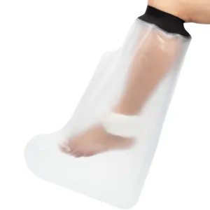 100% couvertures moulées étanches pour jambe de douche joint étanche réutilisable demi-jambe adulte genou cheville pied