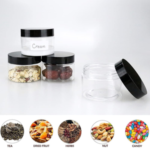 Botellas de Plástico Transparentes de Grado Alimenticio <span class=keywords><strong>con</strong></span> Tapa, Botellas de Plástico para Crema, Color y Logotipo Personalizables - Product Image 3