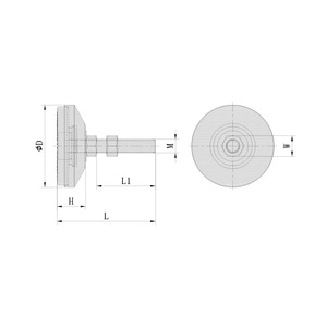 Minhui Mw Heavy Duty Stainless Steel Feet Adjustable Leveling Support Universal KC-2276S - Product Image 1