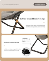 Fauteuil inclinable pliable capitonné à un siège pour les personnes paresseuses et décontractées, idéal pour les appartements, les hôtels et les villas
