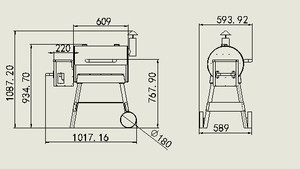 <span class=keywords><strong>Elettrica</strong></span> Griglie In Legno per Esterni pellet fumatore <span class=keywords><strong>griglia</strong></span> - Product Image 4