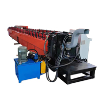 Machine industrielle efficace pour la fabrication de gouttières carrées, machine de formage à froid pour tuyaux de descente en métal, à vendre