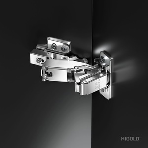 Charnière grand angle Higold 165 degrés avec amortisseur pour porte d'armoire de cuisine - Product Image 4