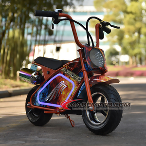 <span class=keywords><strong>Scooter</strong></span> à essence <span class=keywords><strong>50cc</strong></span> <span class=keywords><strong>3</strong></span> <span class=keywords><strong>roues</strong></span> avec suspension pliable Prem 350W vélo électrique pour enfants - Product Image 4