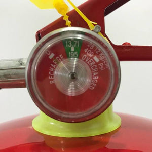 Extincteur en acier inoxydable et laiton avec manomètre, haute visibilité, catégorie de produit - Product Image 1