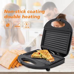 214 macchina per il pane domestico multifunzione a doppia faccia riscaldamento elettrico teglia panini waffle salsiccia grigliata - Product Image 4