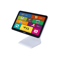 Terminal de point de vente tactile Windows 15,6 pouces ZHONGJI, caisse enregistreuse tout-en-un, système de mini-supermarché, OEM/ODM, directement de l'usine