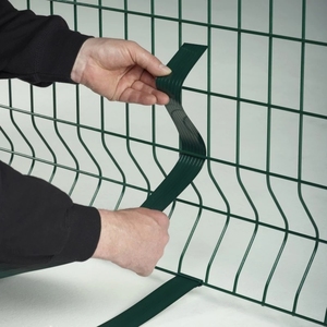 Panel de PVC lamelle paneles rígidos listones para pared de límite de 8 pies recubierto de PVC galvanizado en caliente valla de enlace de cadena cinta de privacidad - Product Image 6