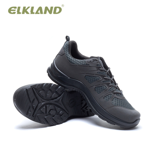 Elkland Men Summer Breathable Mesh Hiking <b>Shoes</b> Anti <b>Slip</b> Wearproof Rubber Sole Lightweight Outdoor Trekking Adventure <b>Shoes</b> - Product Image 4