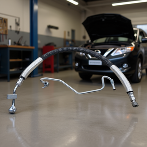 Tuyau de pression de direction assistée D0100XU6RMY en acier inoxydable pour Nissan Murano CrossCabriolet 3.5L V6 2008-2014 - Product Image 2