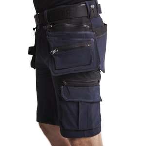 BLAKLADER - 198816448699C52 Craftsman <b>shorts</b> 4-way stretch X1900 Dark <b>navy</b>/Black - EAN 7330509687666 <b>WORK</b> TROUSERS <b>WORK</b> <b>SHORTS</b> - Product Image 5