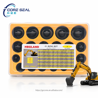 Kotak Kit Seal O-Ring untuk Komatsu untuk Volvo untuk Hitachi untuk Excavator Caterpillar Truk Tambang Suku Cadang Mesin Konstruksi