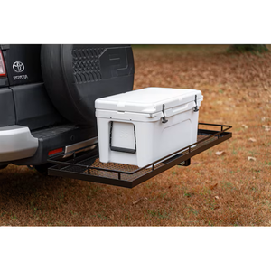 Plateau de chargement métallique robuste pour remorque, 22 po de large x 60 po de long x 3,5 po de haut, capacité 500 lb, connexion par goupille d'attelage, pour attelage arrière / montage sur remorque GAPCGC001 - Product Image 3