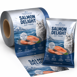 Pellicola Personalizzata per Imballaggio Cibo per Cani, Rotolo Laminato Flessibile con Design a Tema Manzo per Confezionamento Automatico - Product Image 2