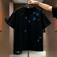 T-shirt Premium Homme 2026 100% Coton Doux Respirant Léger Anti-boulochage Durable Confortable Toute la Journée Décontracté Manches Courtes