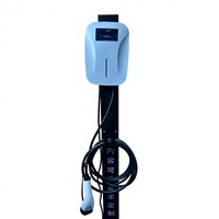 Nouvelle station de recharge pour véhicules électriques 60Hz 7kW 22kW 60kW 120kW Type 2 CCS2, compatible OCPP 1.6J, chargeur intelligent commercial EVSE IP55