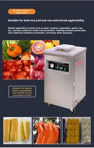 เครื่องซีลสูญญากาศแบบห้องเดียว รุ่น DZ-400 220V กึ่งอัตโนมัติ สำหรับซีลอาหาร แรงดูดสูง ใช้ได้ทั้งแบบแห้งและแบบเปียก - Product Image 3