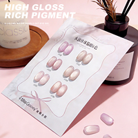 Vernis à ongles en gel magnétique semi-permanent Miss Gooey, 6 couleurs, TPO sans HEMA, effet œil de chat, vernis à ongles en gel écologique, fournisseur de vernis à ongles en gel UV