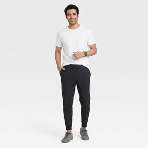 2026 New Fashion <b>Man's</b> <b>Jogger</b> Pant Trousers Fleece Fabric 100% Cotton Plain Color <b>Slim</b> <b>Fit</b> Fashionable Premium Quality Custom - Product Image 1