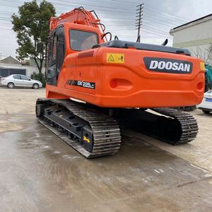 Doosan เครื่องขุดตีนตะขาบ DX225LC เครื่องขุดคัมมินส์เครื่องยนต์คาวาซากิแบบใช้แล้วประหยัดรวมรวม DX150 DX300เซี่ยงไฮ้ - Product Image 5