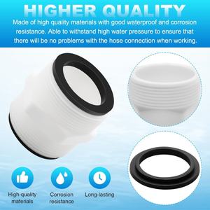 Adaptateur <span class=keywords><strong>de</strong></span> <span class=keywords><strong>tuyau</strong></span> <span class=keywords><strong>de</strong></span> <span class=keywords><strong>pompe</strong></span> <span class=keywords><strong>de</strong></span> <span class=keywords><strong>piscine</strong></span> hors sol 1,5 pouces, adapté à la <span class=keywords><strong>pompe</strong></span> <span class=keywords><strong>de</strong></span> <span class=keywords><strong>piscine</strong></span> hors sol Intex - Product Image 2