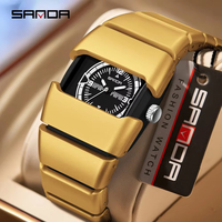 Sanda 9503 2026 Nuevas Llegadas Precios Reloj de Pulsera de Lujo para Hombre Resistente al Agua Manecillas Luminosas Relojes de Cuarzo para Hombre Relojes Montre Homme