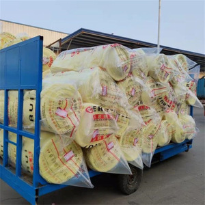 Glass <b>Wool</b> Board 2Cm Thick Density 120 R4.5 Insulation <b>Thermal</b> Soundproofing Material Sheet For Building - Product Image 1