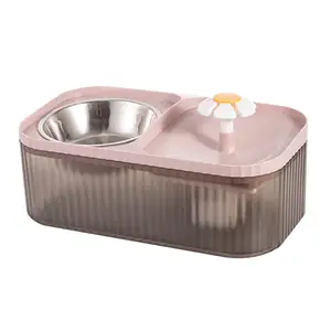 Fontana d'acqua per gatti alimentazione gatto abbeveraggio forniture Super silenzioso automatico distributore di acqua per animali domestici