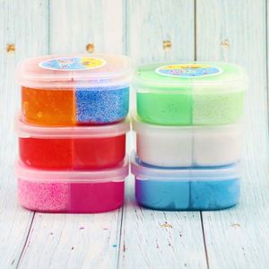 Toysrunner Silk Clay Colored Putty Plastic PVA Children Educational Toys Crystal Non Toxic Mud Clay <b>Slime</b> 120ml 6+ Unisex - Product Image 5