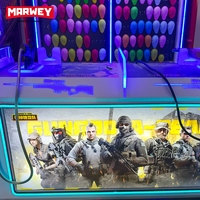 Marwey One Stop Wholesale Nouvelle Arrivée Machine de Jeu d'Arcade de Tir aux Ballons Thème God of War à Attaque Spéciale pour 2 Joueurs, Idéale pour Cadeau et Carnaval