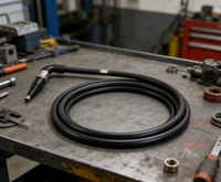 Câble haute tension spécial avec conducteur en cuivre étamé pour équipements industriels et électriques, utilisation pour tubes à rayons X