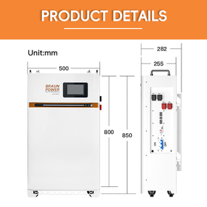 Suitable Solar Power Wall 5kwh 10kwh 15kwh 24v 48V 100ah 200ah 300ah Lithium Ion <b>Battery</b> Solaire Lithium Power - Product Image 2