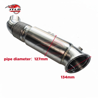Downpipe turbo de haute qualité SS304 5" B58 pour BMW Série 1 2 3 4 5 F20 M140i F22 M240i F30 340i F32 440i G30 540i
