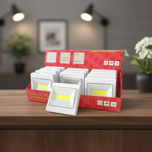 Luce LED COB Magnetica Erpsl 3W per Organizzazione Armadietti, Set da 12 Pezzi per Espositori - Product Image 3