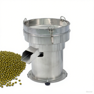 Mesin Pemisah Getar Bulat untuk Saringan Cairan, Filter Susu Kedelai, Saringan Lumpur Kelas Makanan - Product Image 5