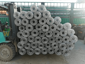 Recinzione per Bestiame in Rete Zincata Rinforzata con Giunti a Cerniera 1m x 100m, Filo <span class=keywords><strong>da</strong></span> 2.0mm, 8 Fili, per Allevamenti di Bestiame, Pecore, Cervi e Pascoli - Product Image 5
