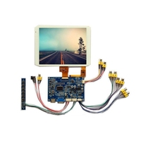 Interface LVDS Module d'affichage à écran LCD 8 pouces CPT et carte pour tablette PC Moniteur d'affichage à cristaux liquides
