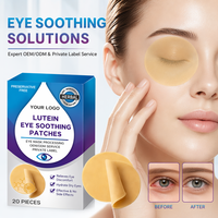 Patch oculaire personnalisable aux herbes de luteïne et d'armoise pour soulager la sécheresse, les démangeaisons, la fatigue oculaire, les cernes et améliorer la vision